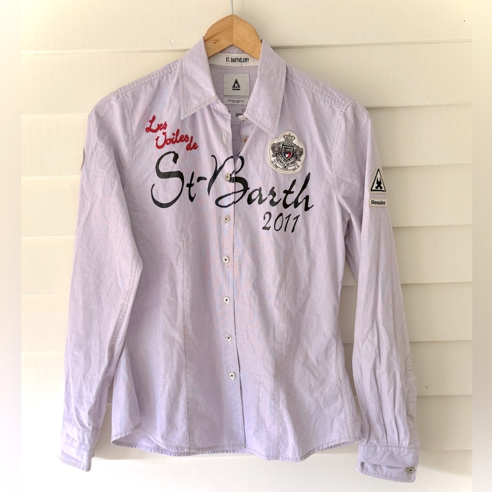 Gaastra Regatta Shirt 2011 Yacht Sailing St Barth M